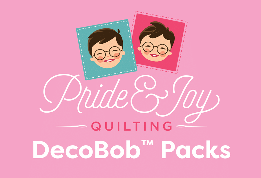 Pride & joy quilting decobob packs