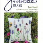 Book cover of Garden of Embroidered Bugs by Beth Upstill
